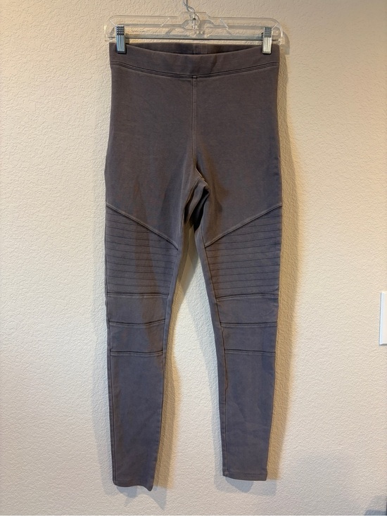 Express Pants - Express Women’s Grey Washed Moto Stretch Legging - Small